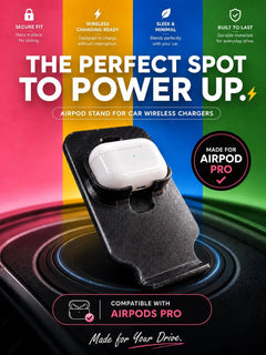 AirPods Pro Wireless Pad Car Charger Adapter